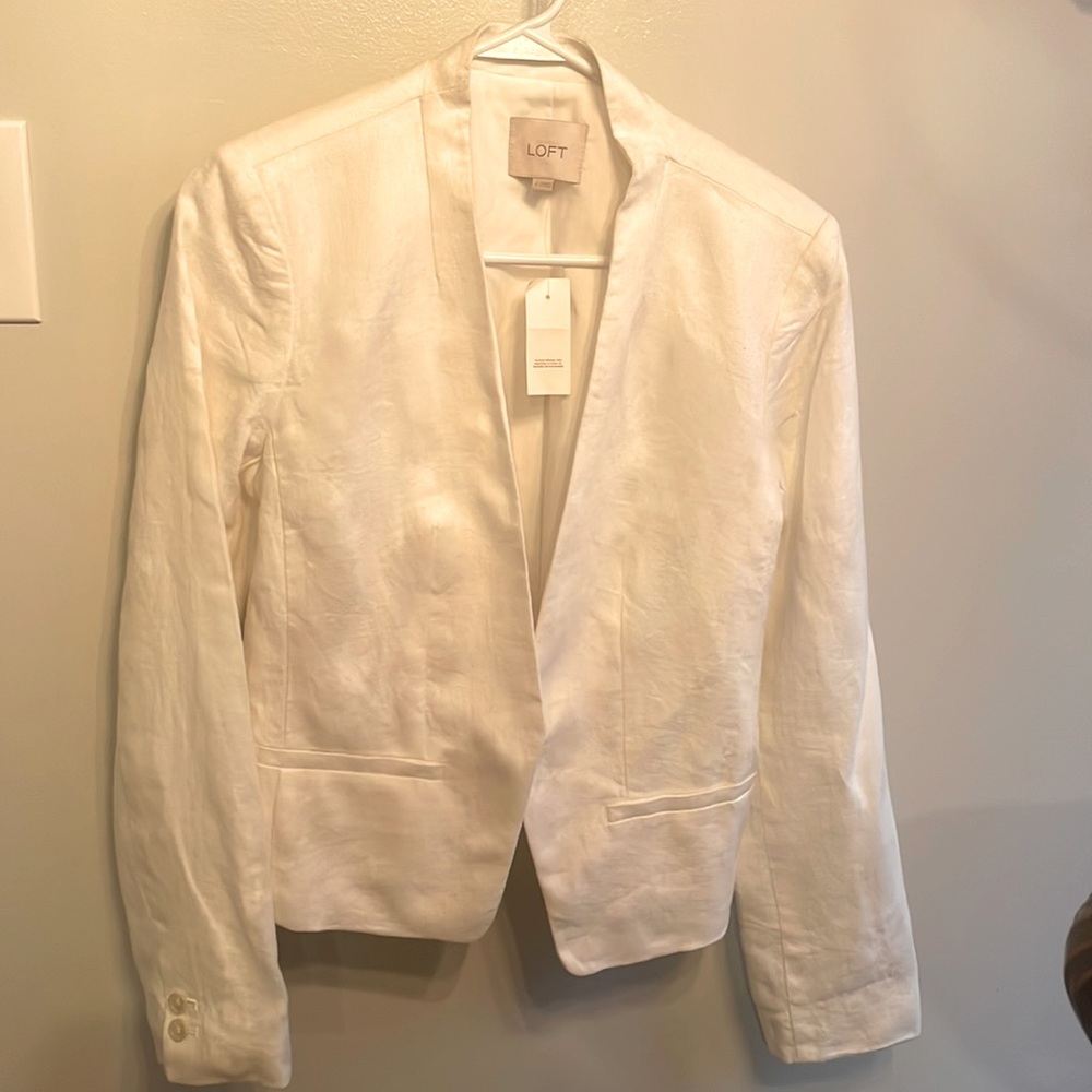 LOFT Ivory Blazer